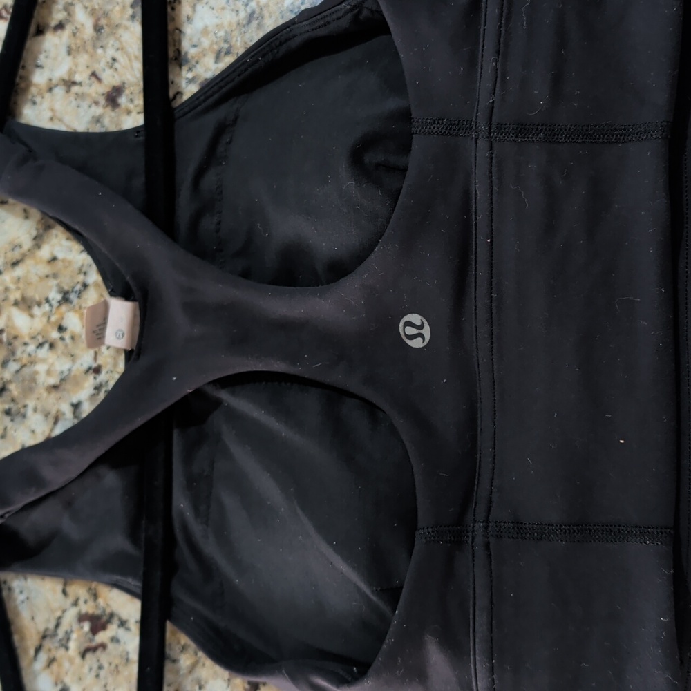 lululemon athletica Classic Black Sports Bra